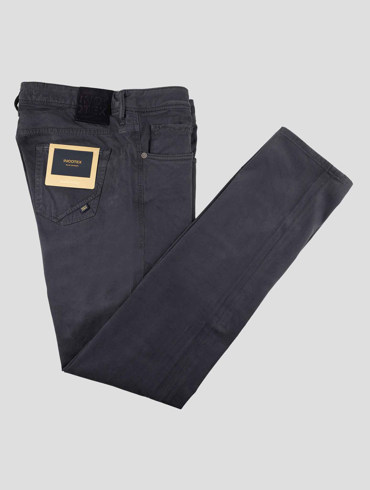 Incotex Blue Modal Cotton Ea Jeans 1