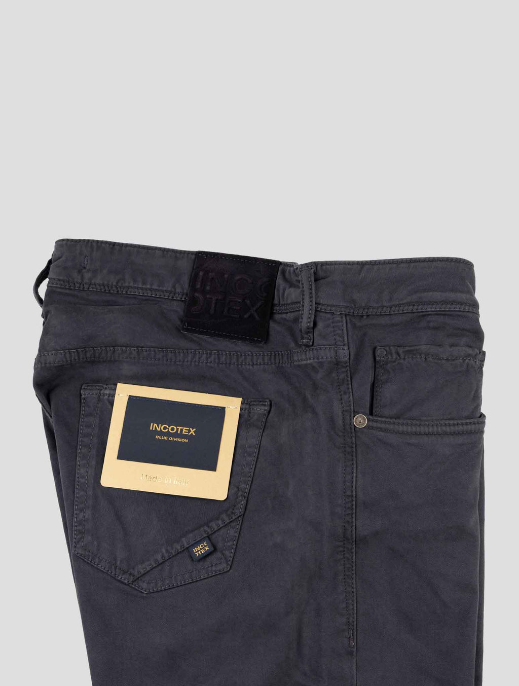 Incotex Blue Modal Cotton Ea Jeans 3