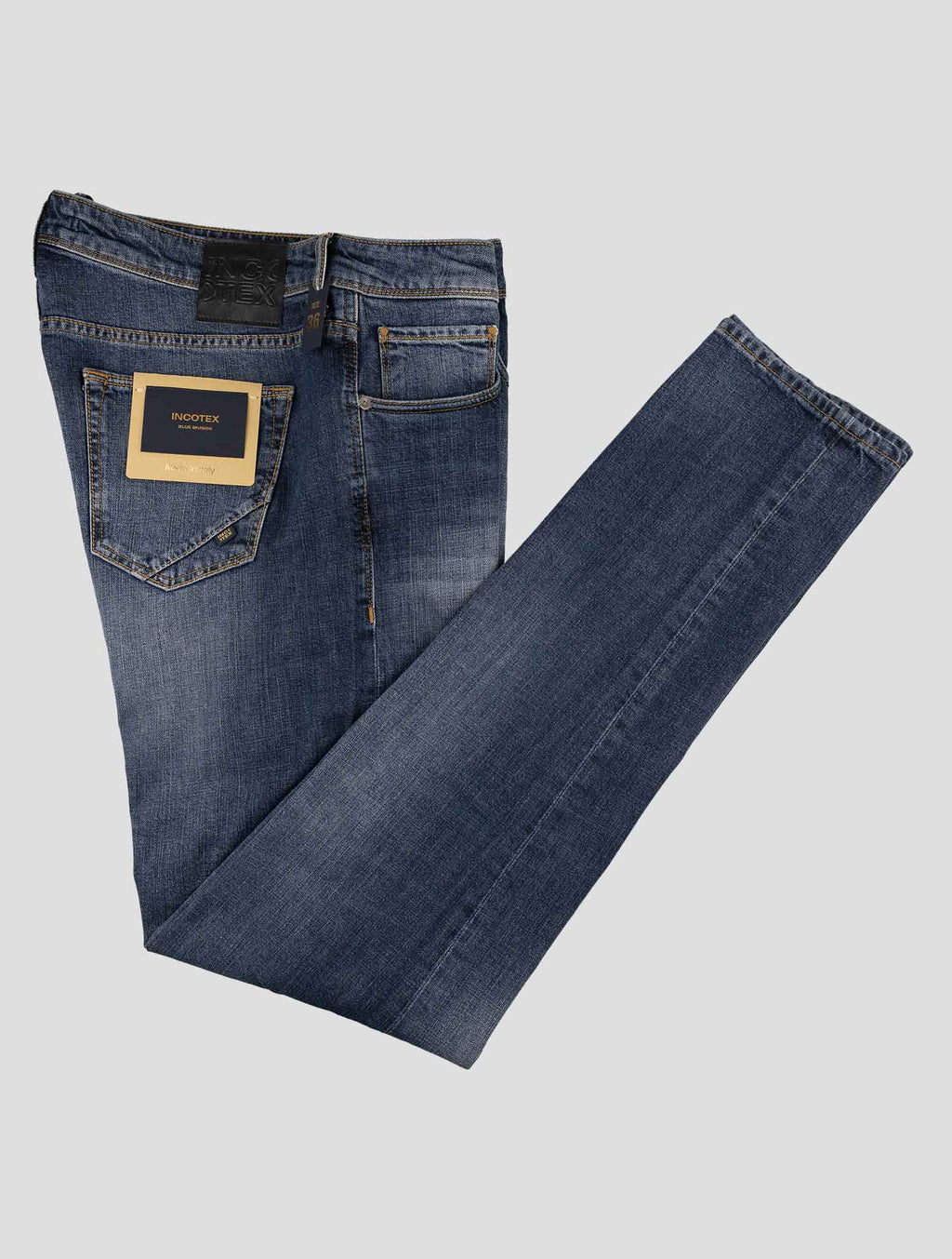 Incotex Blue Cotton Ea Jeans 1