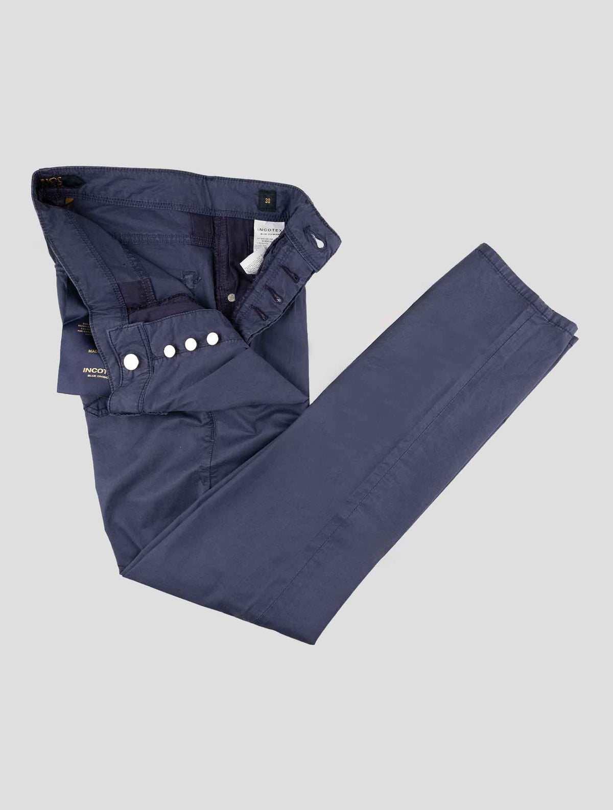Incotex Blue Lyocell Cotton Ea Jeans 2