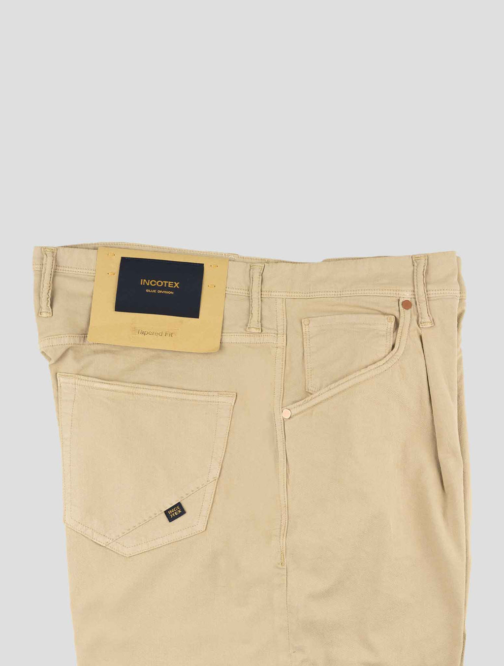 Incotex Beige Cotton Ea Jeans 3