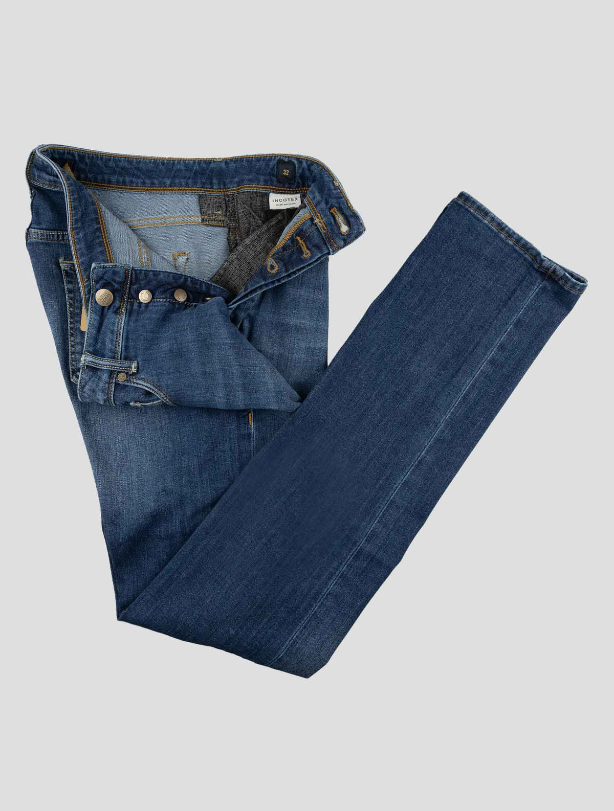 Incotex Blue Cotton Pl Ea Jeans 2