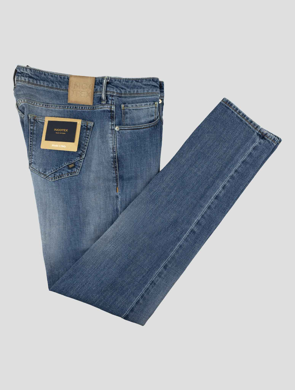 Incotex Blue Cotton Ea Jeans 1
