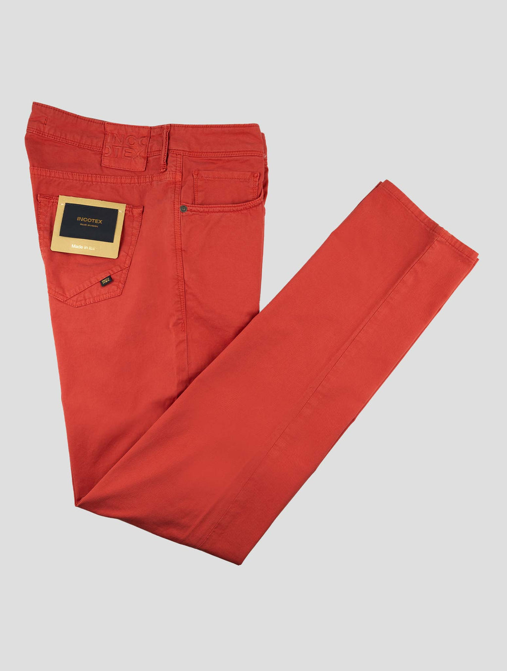 Incotex Red Cotton Ea Jeans 1