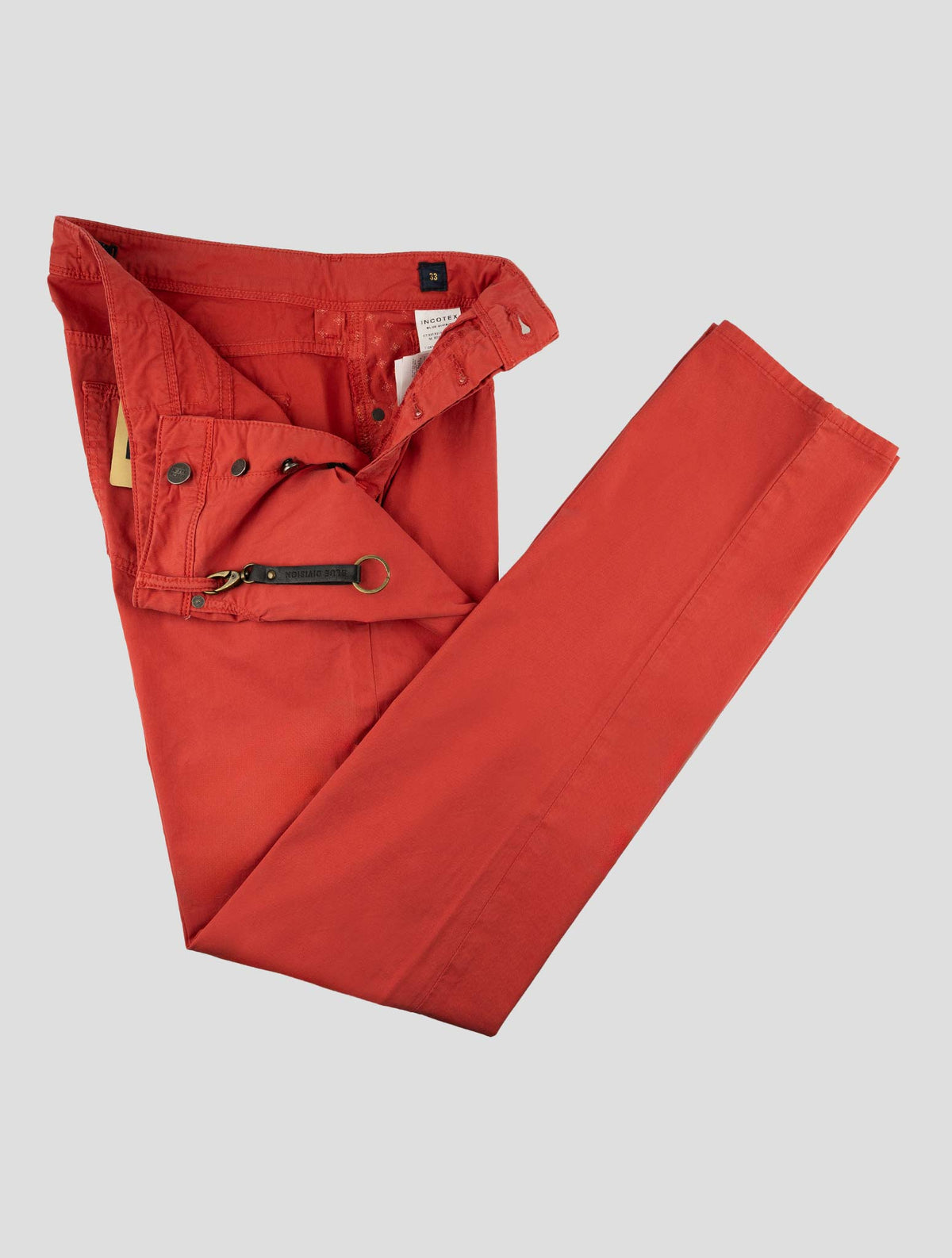 Incotex Red Cotton Ea Jeans 2