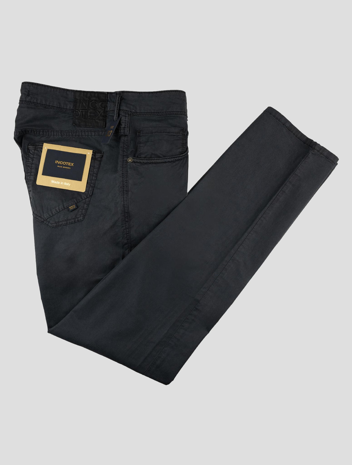 Incotex Blue Lyocell Cotton Ea Jeans 1
