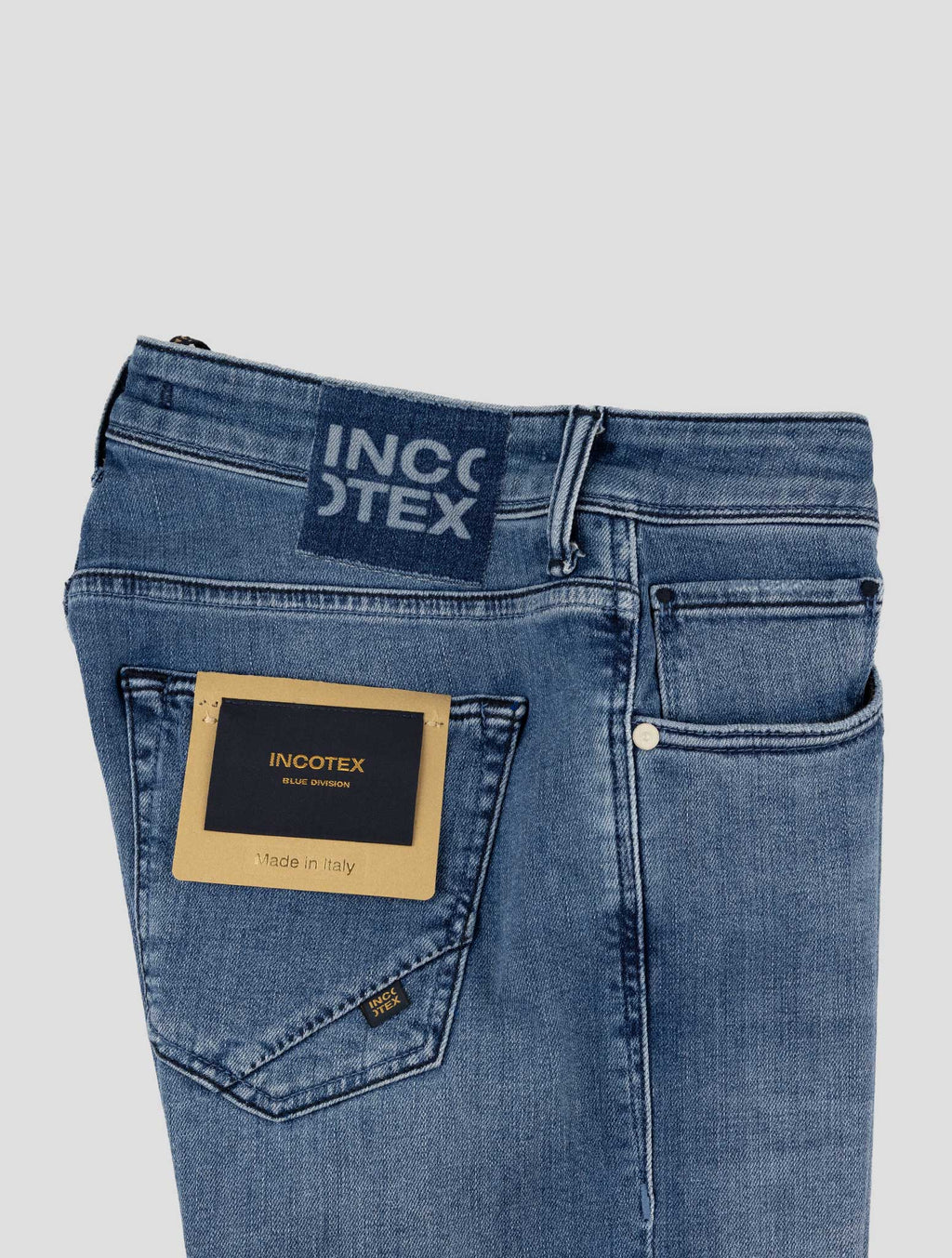 Incotex Blue Cotton Ea Jeans 3