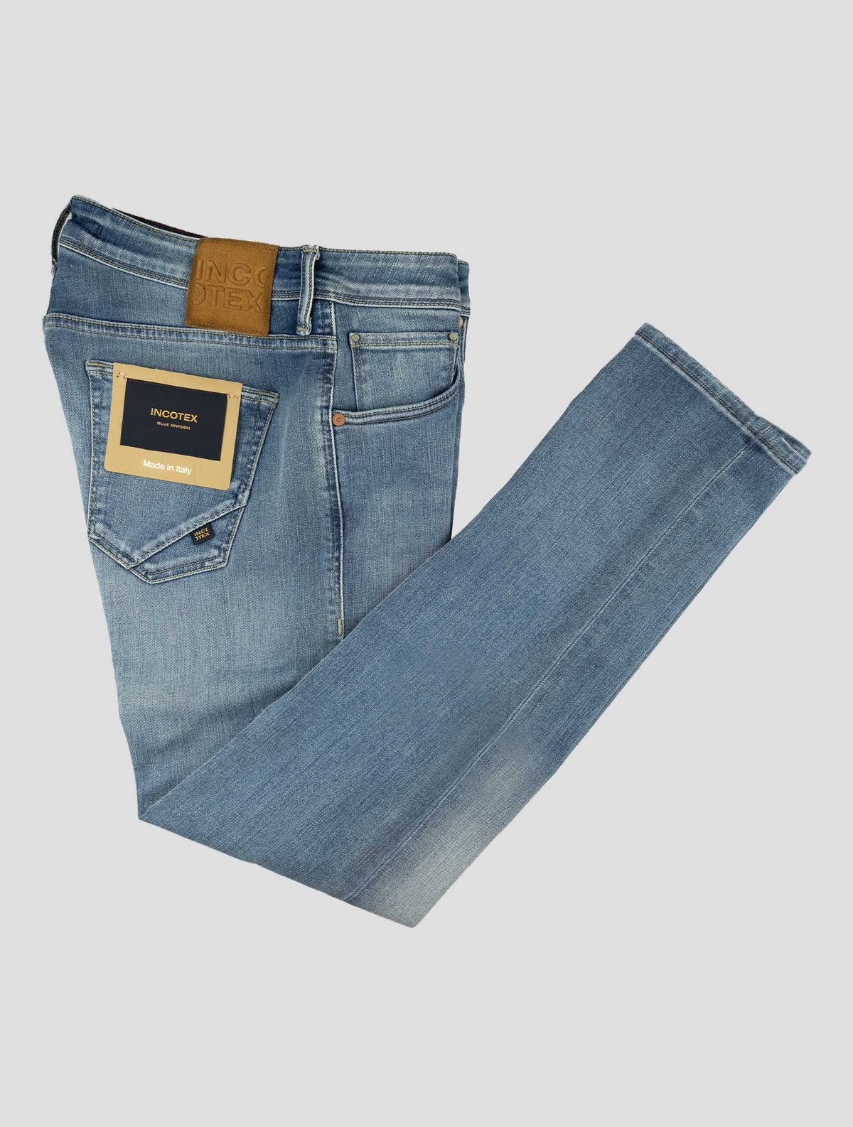 Incotex Blue Cotton Ea Jeans 1