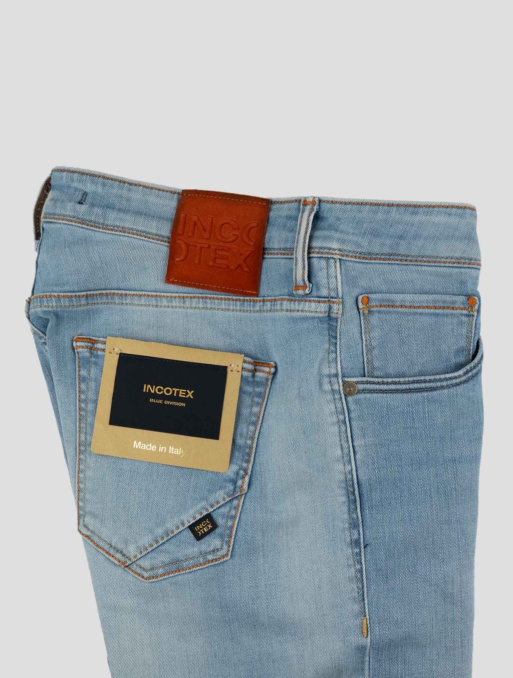Incotex Blue Cotton Ea Jeans 3