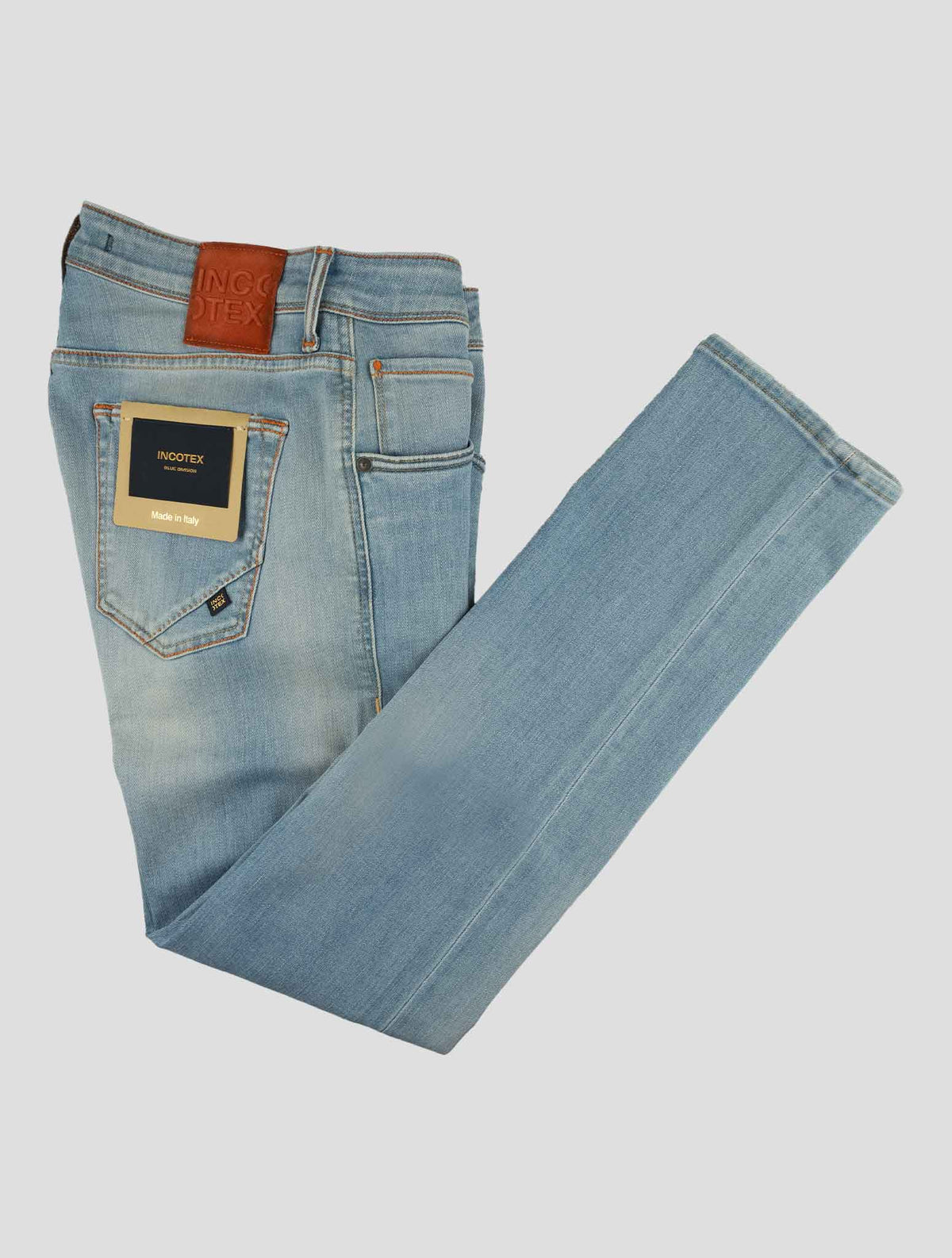 Incotex Blue Cotton Ea Jeans 1