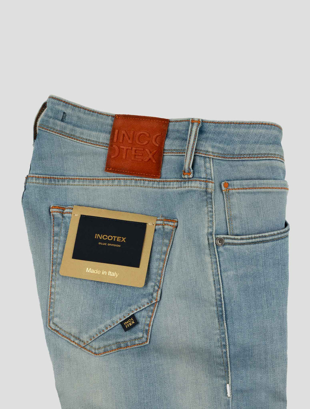 Incotex Blue Cotton Ea Jeans 3