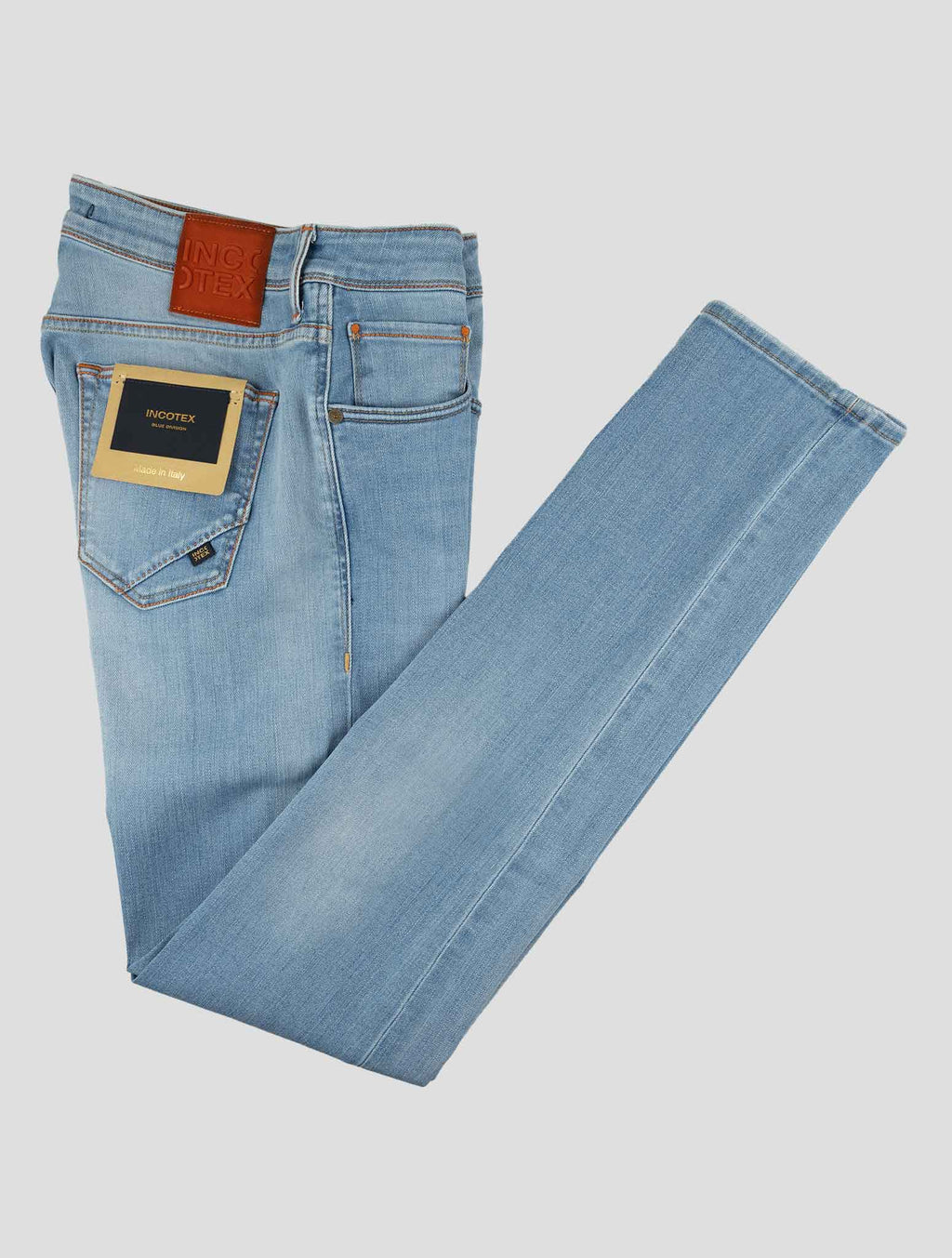 Incotex Blue Cotton Ea Jeans 1