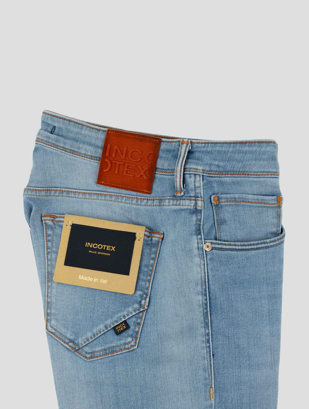 Incotex Blue Cotton Ea Jeans 3