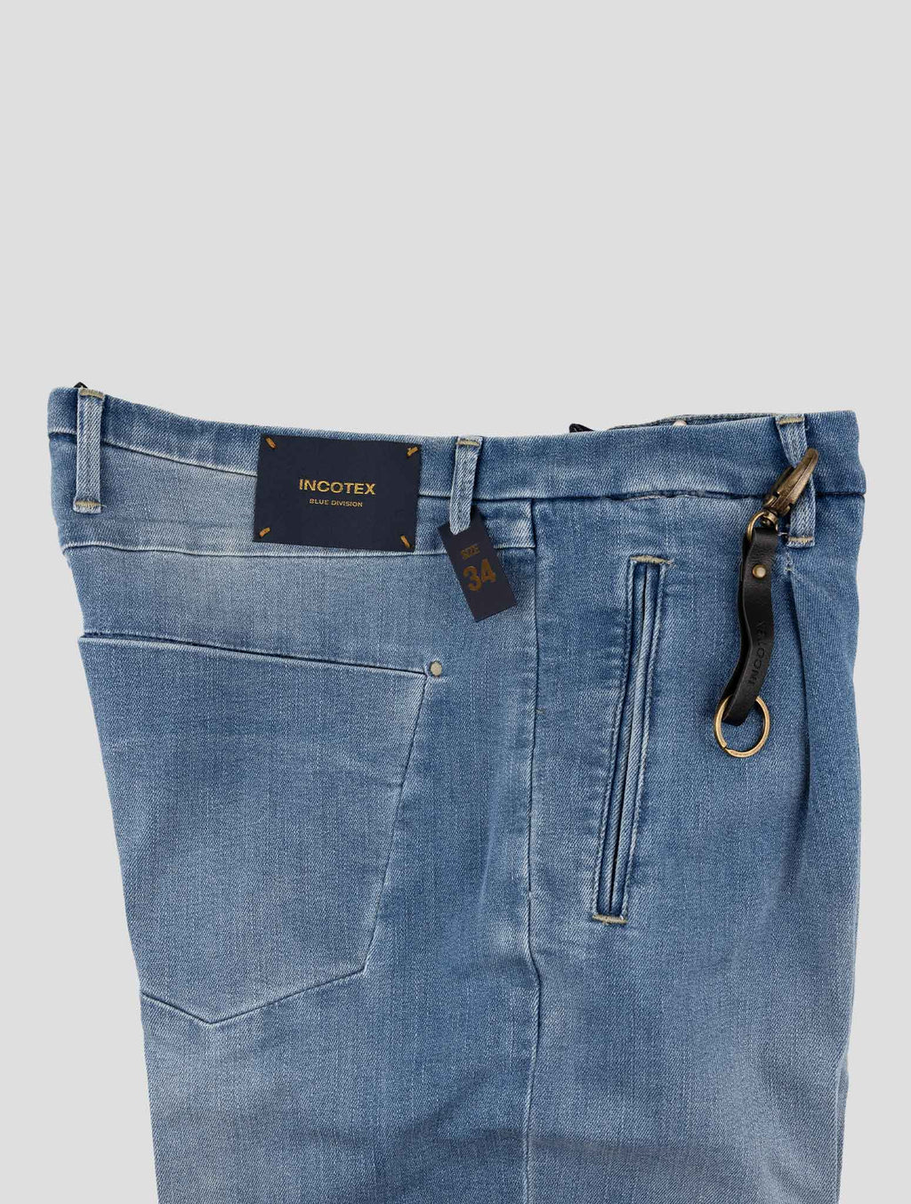 Incotex Blue Cotton Ea Jeans 3