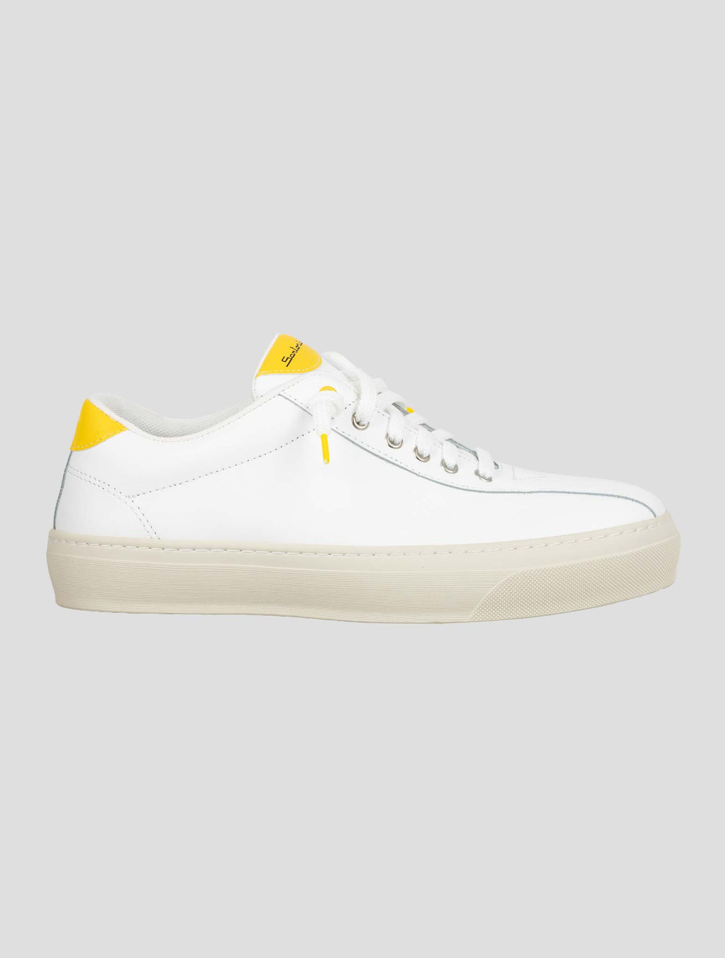 Sartorio Napoli White Leather Sneakers 3