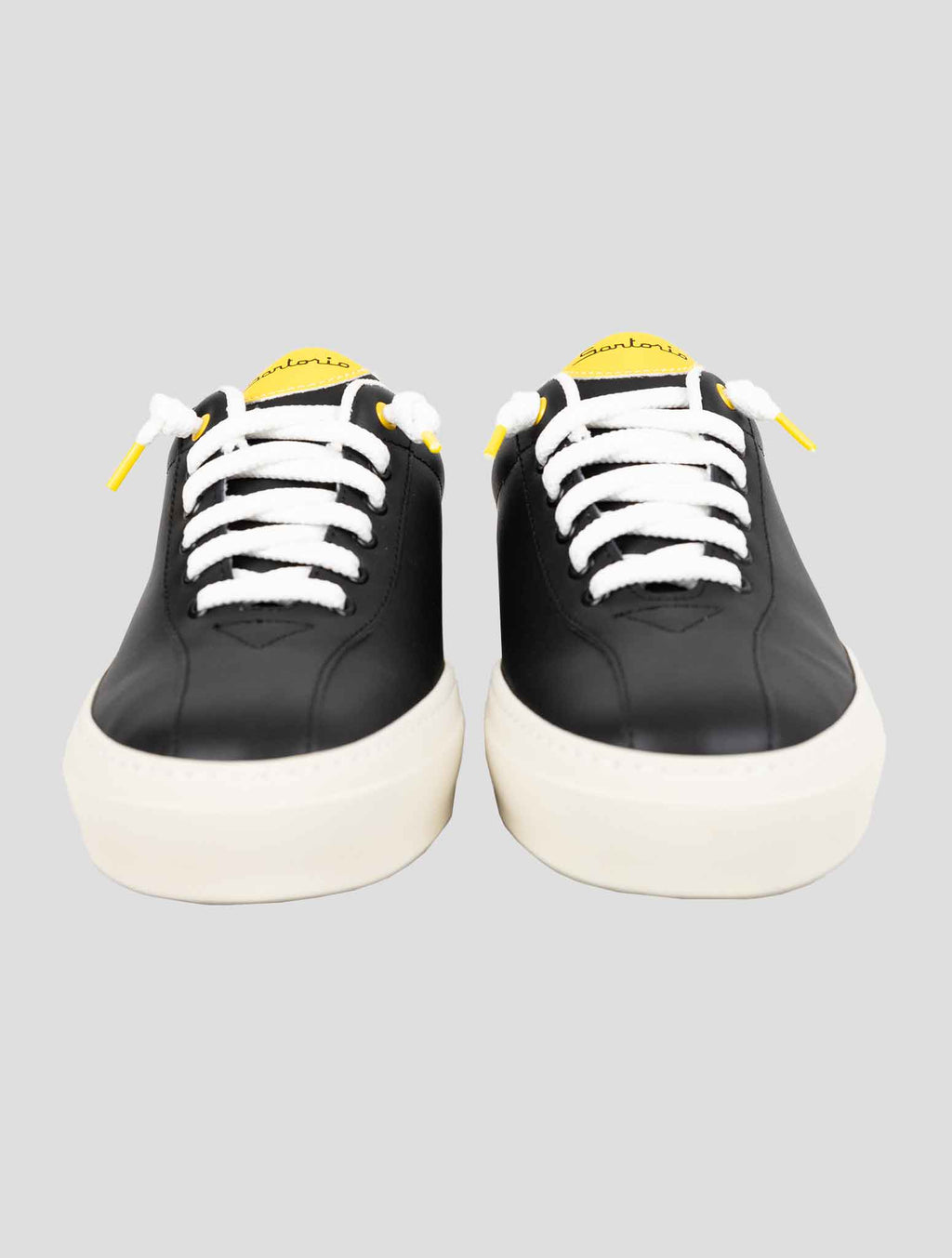 Sartorio Napoli Black Leather Sneakers 2