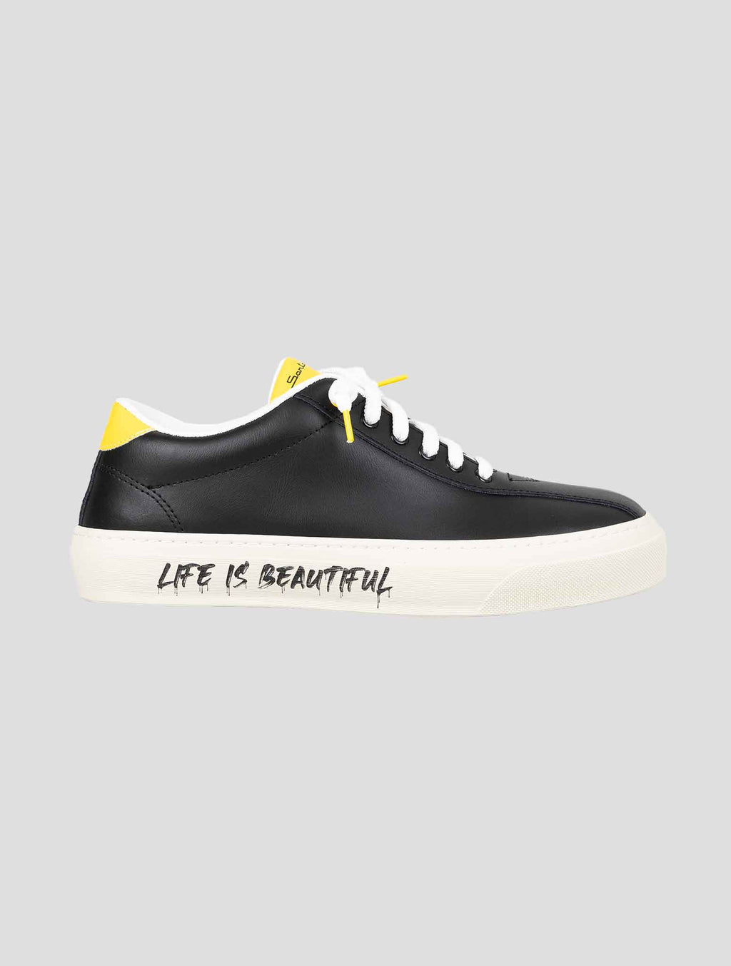 Sartorio Napoli Black Leather Sneakers 3