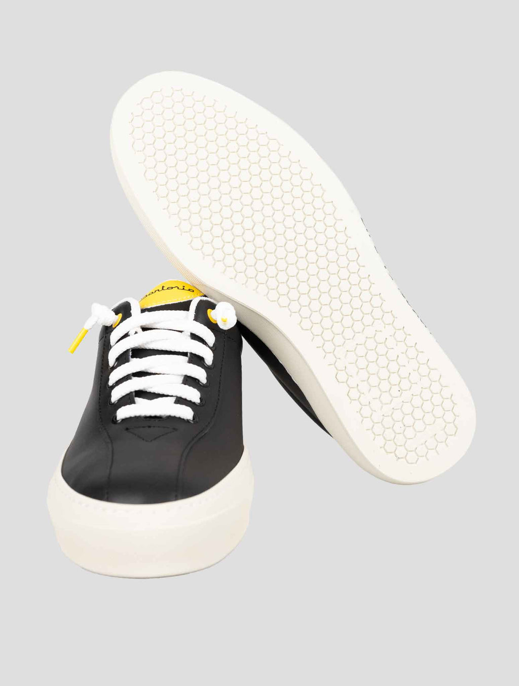Sartorio Napoli Black Leather Sneakers 5