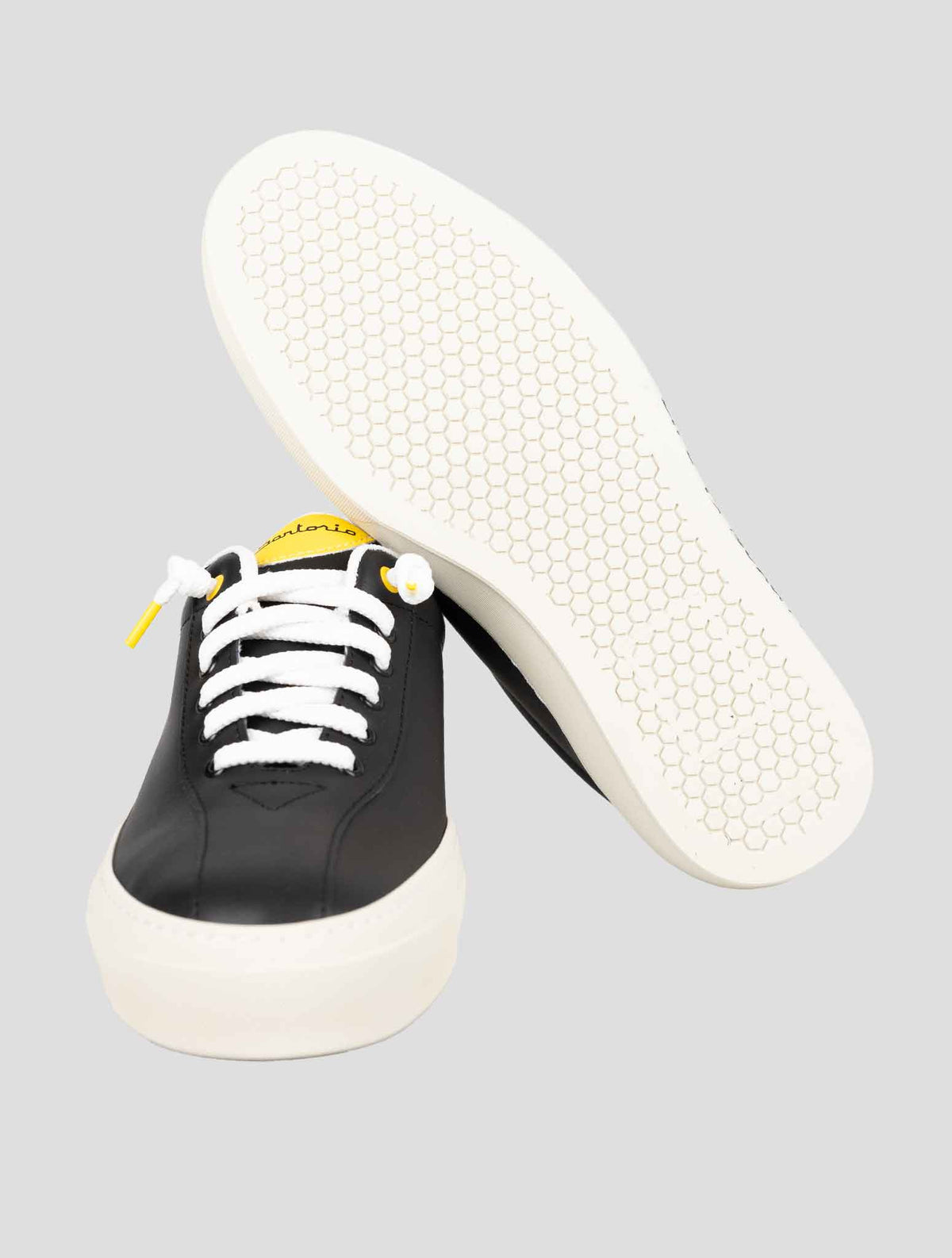 Sartorio Napoli Black Leather Sneakers 5