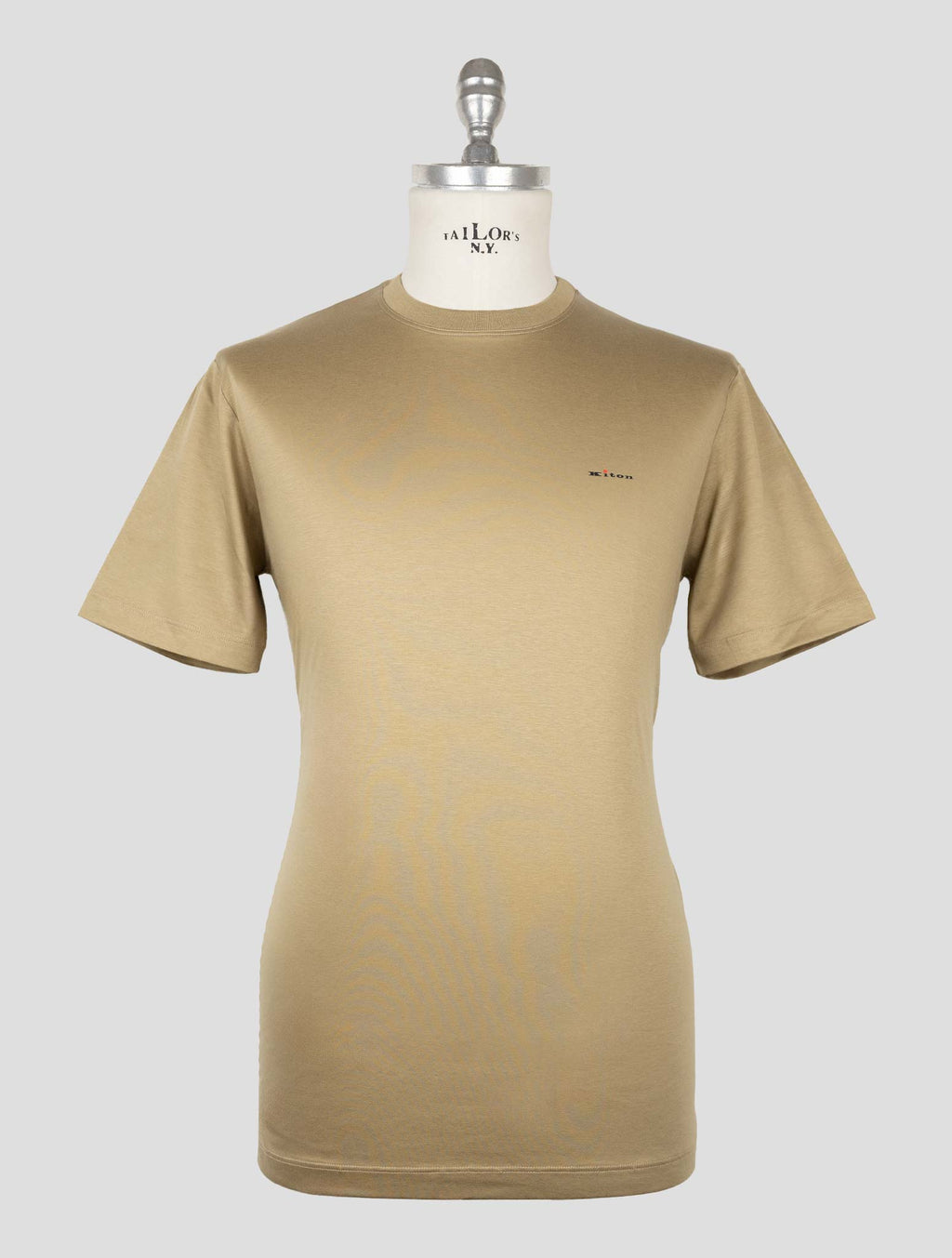 Kiton Green Cotton T-shirt 1