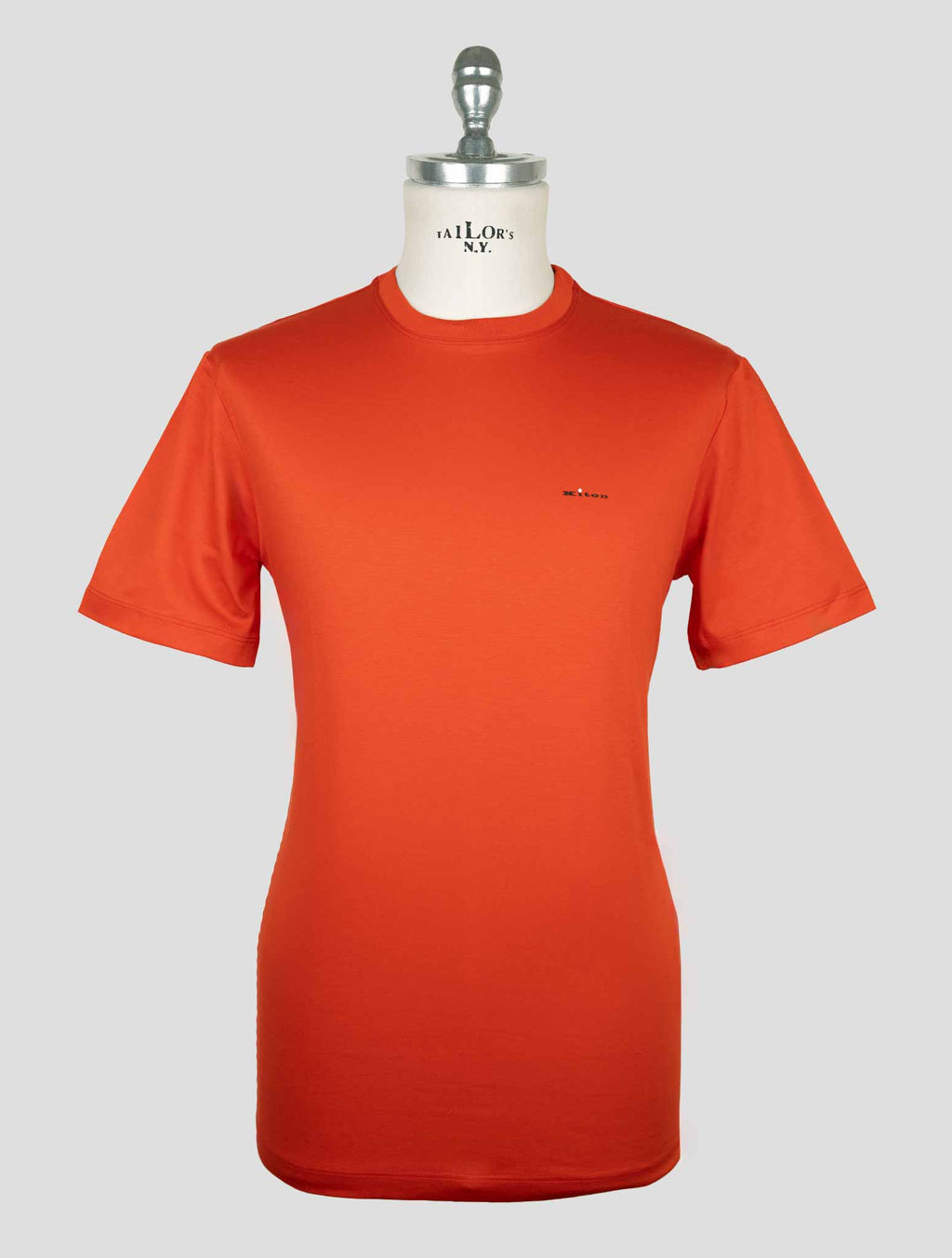 Kiton Red Cotton T-Shirt 1