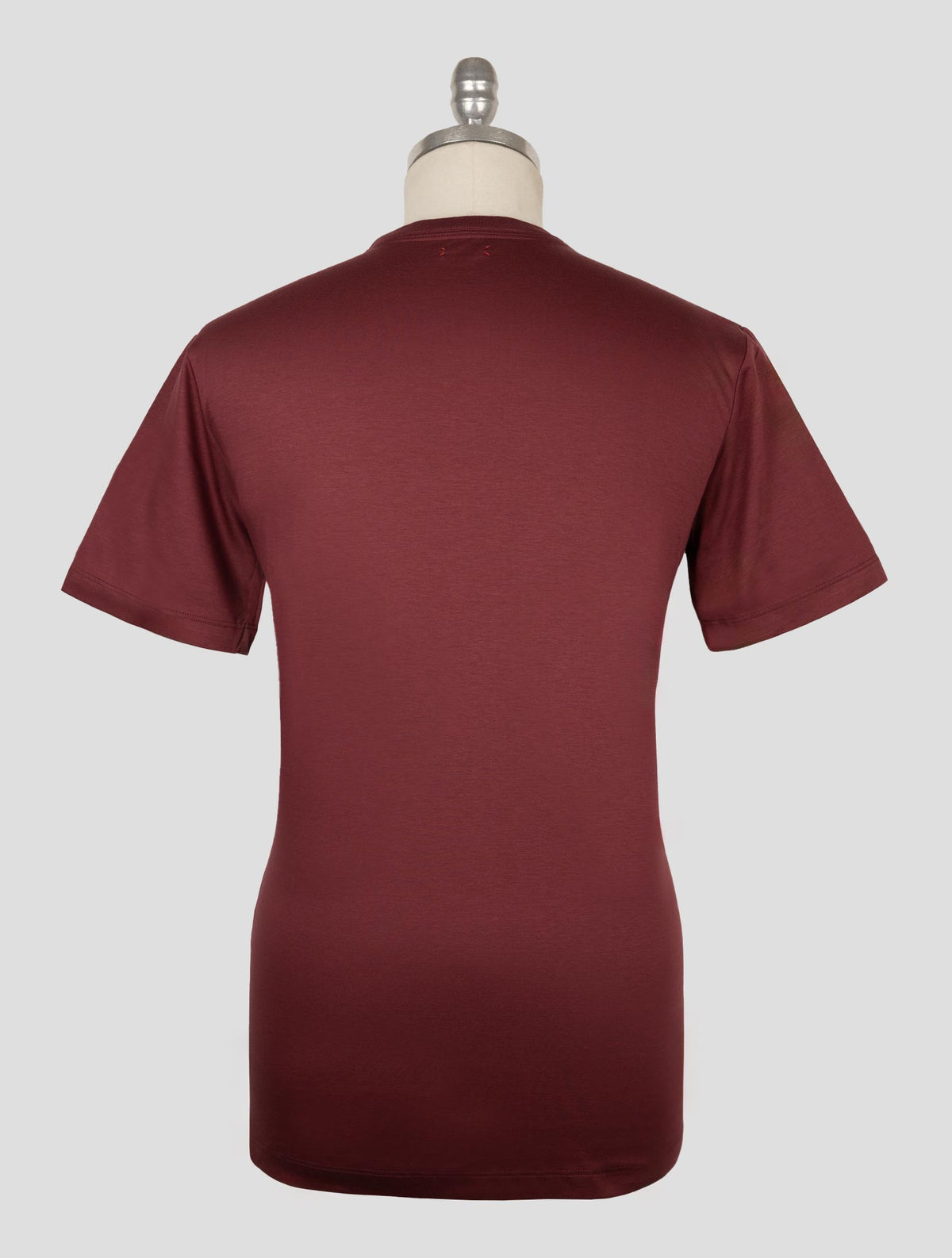 Kiton Burgundy Cotton T-Shirt 3