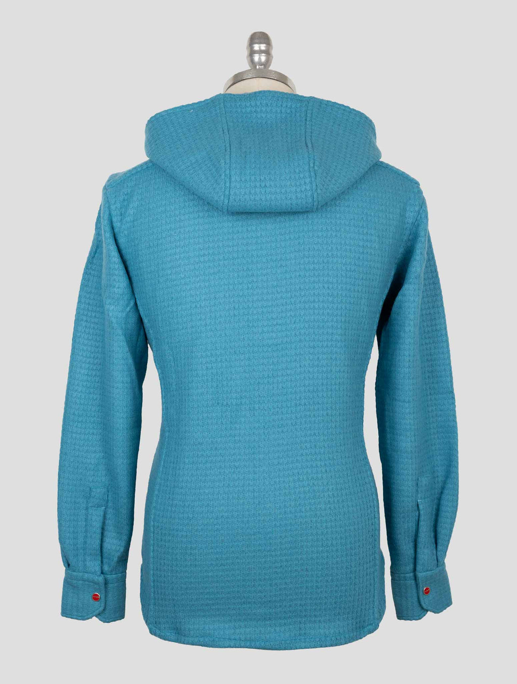Kiton Light Blue Wool Pa Shirt Mariano 4