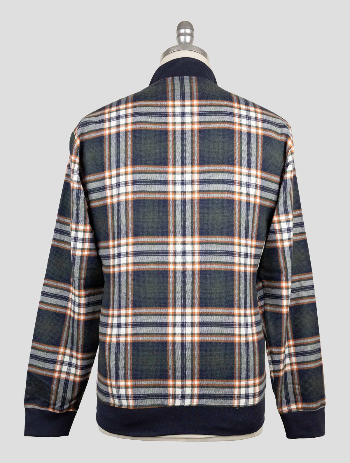 Kiton Multicolor Cotton Coat B-One 3