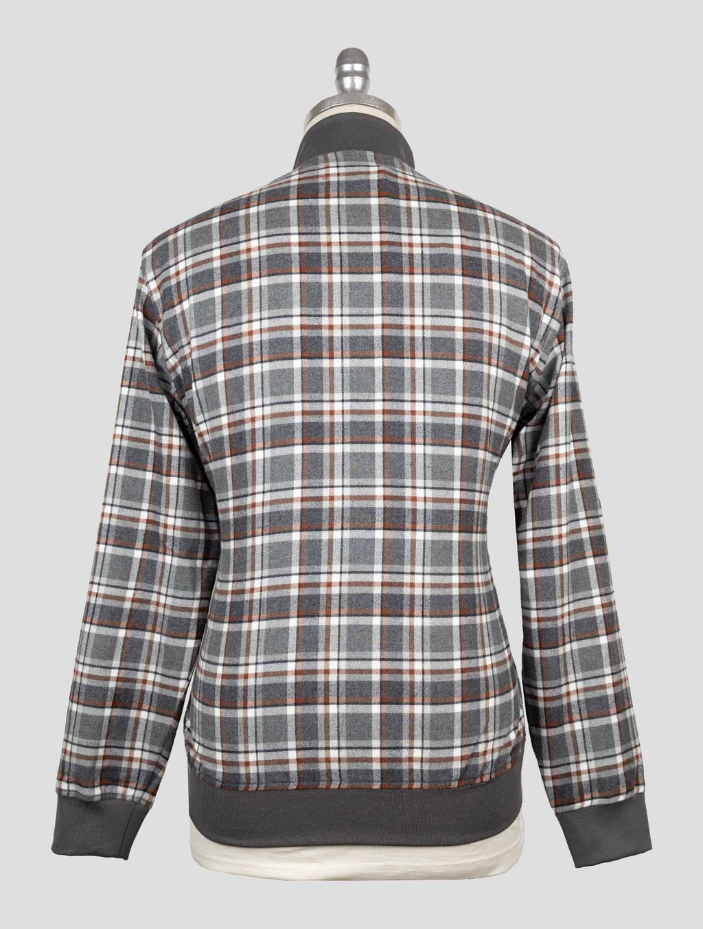 Kiton Multicolor Cotton Coat B-One 3