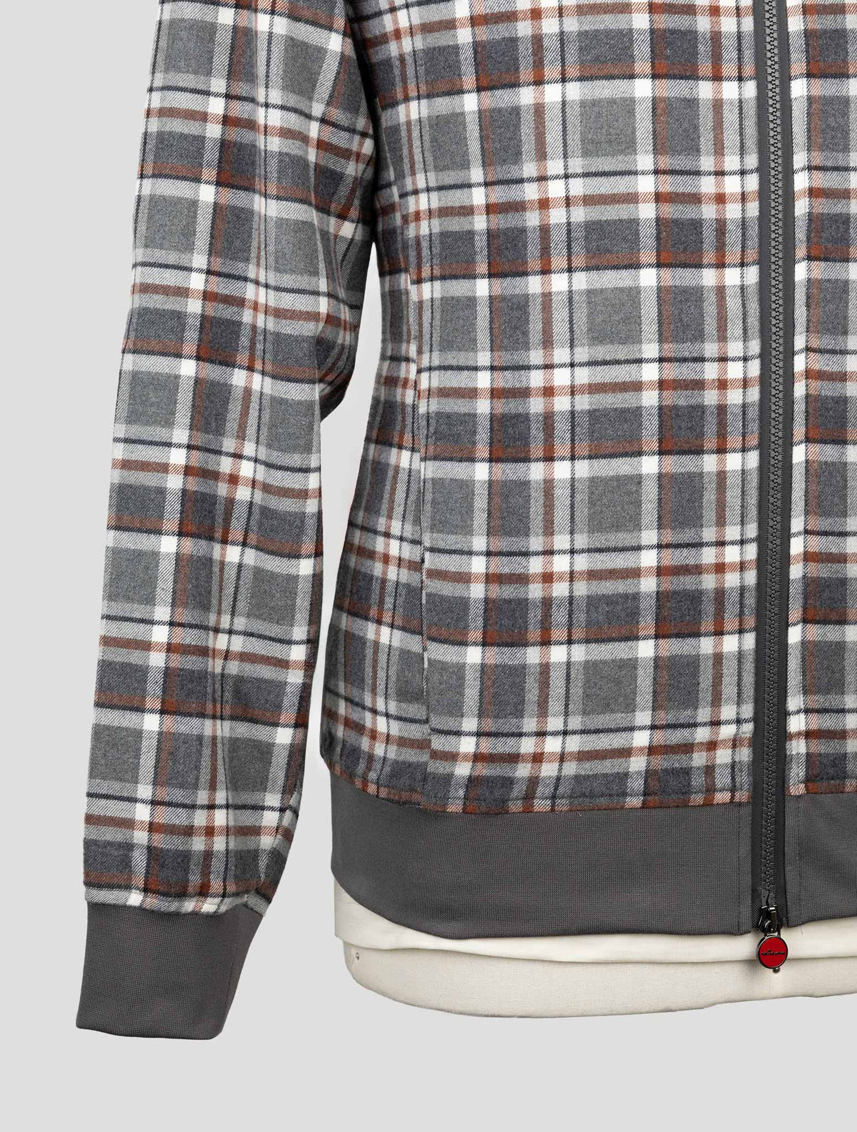 Kiton Multicolor Cotton Coat B-One 5