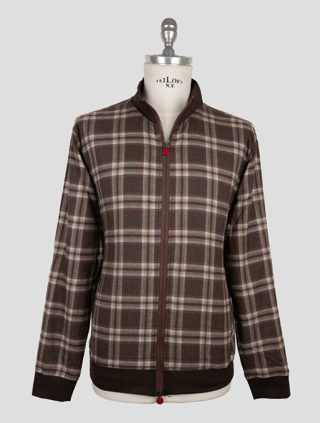 Kiton Multicolor Cotton Ea Coat B-One 1