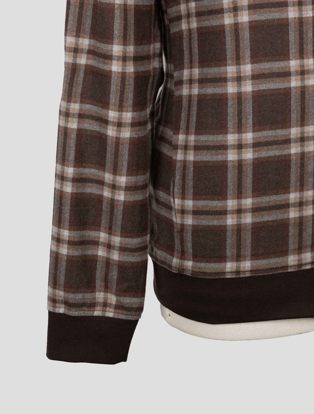 Kiton Multicolor Cotton Ea Coat B-One 5