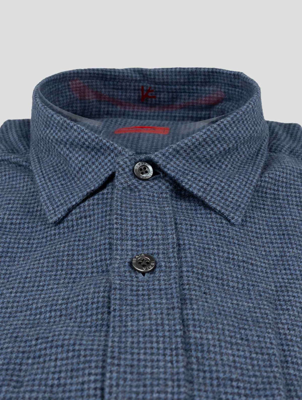 Isaia Blue Cotton Shirt 2