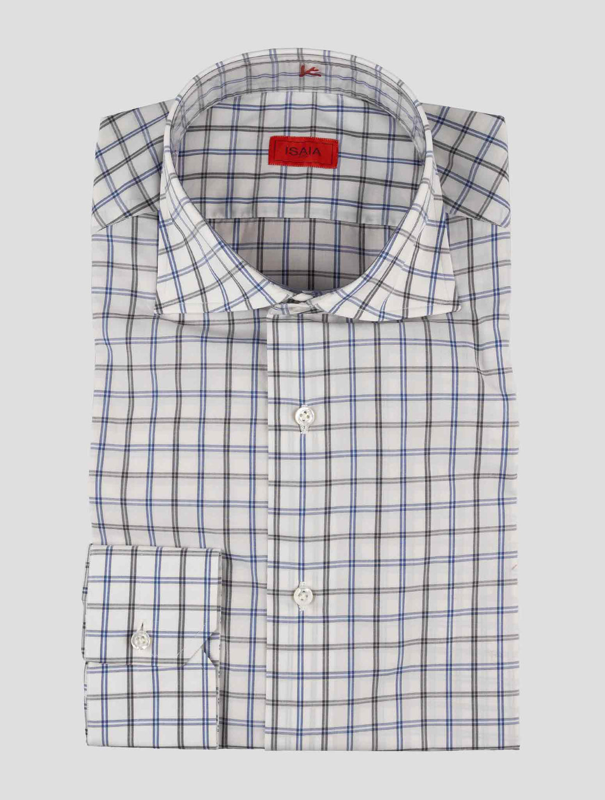 Isaia Multicolor Cotton Shirt 1