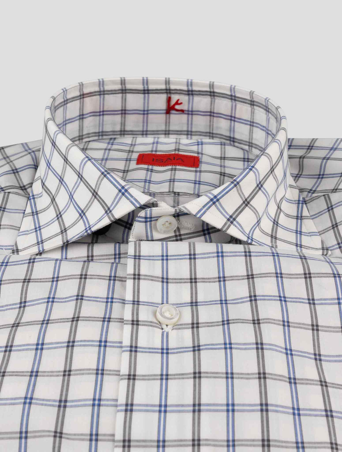 Isaia Multicolor Cotton Shirt 2