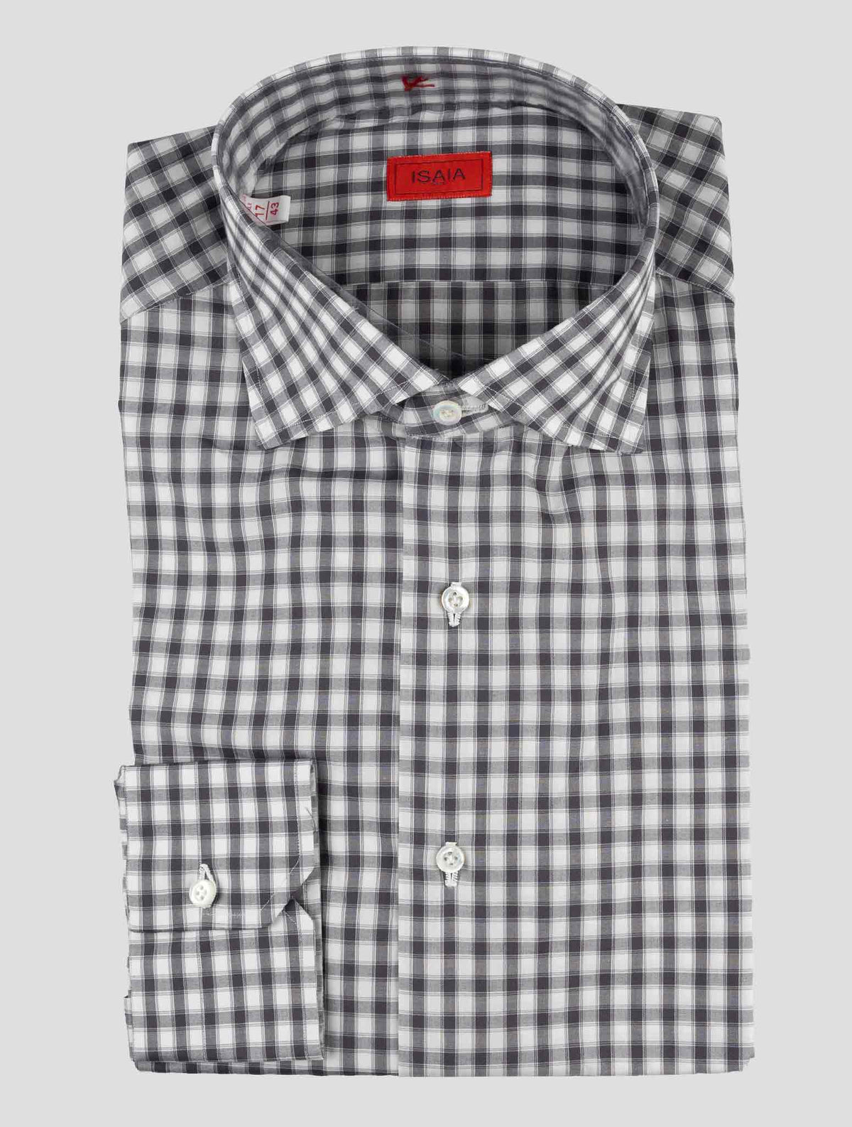 Isaia Multicolor Cotton Shirt 1