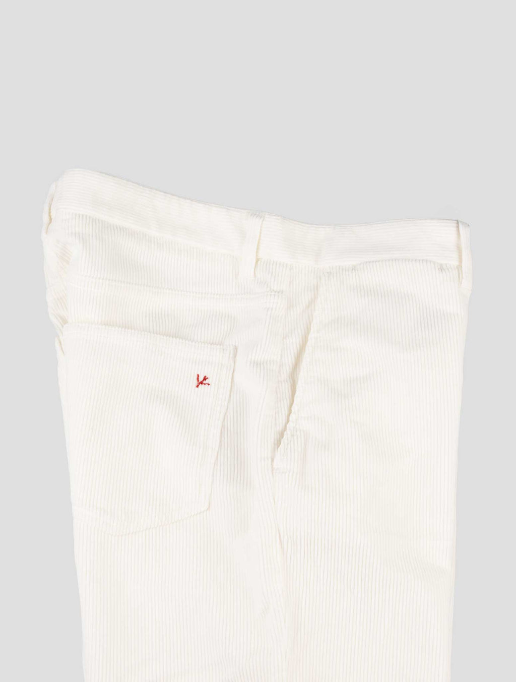 Isaia White Cotton Ea Pants 3
