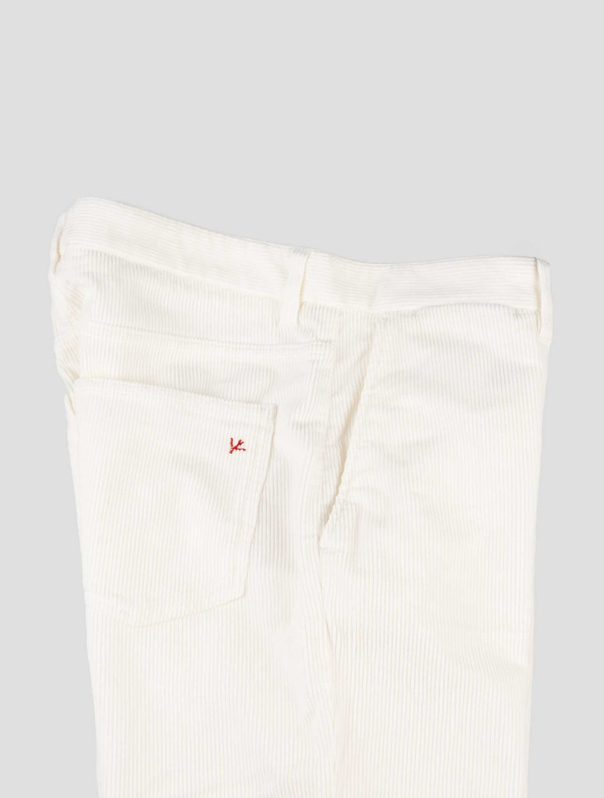 Isaia White Cotton Ea Pants 3