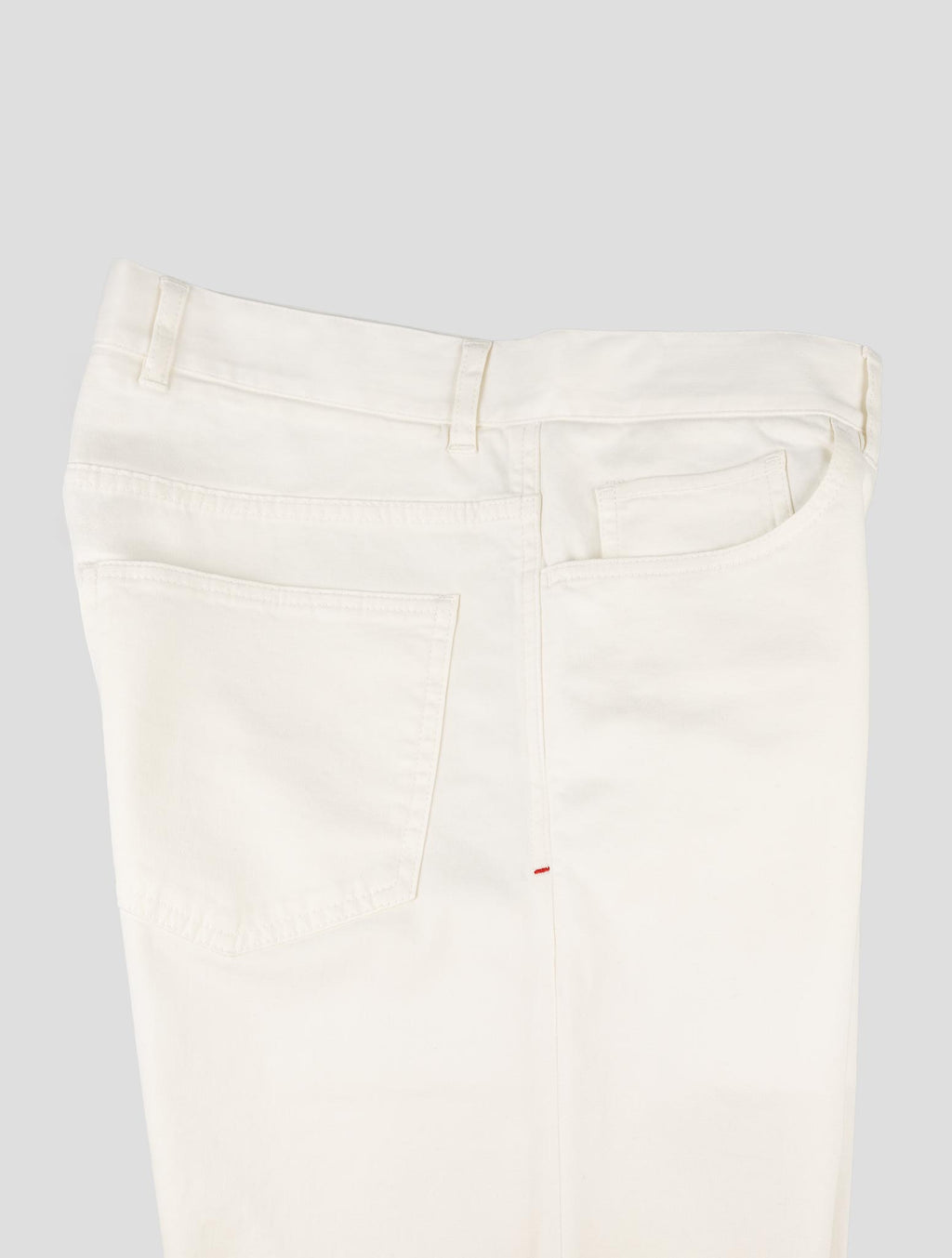 Isaia White Cotton Cashmere Ea Pants 3