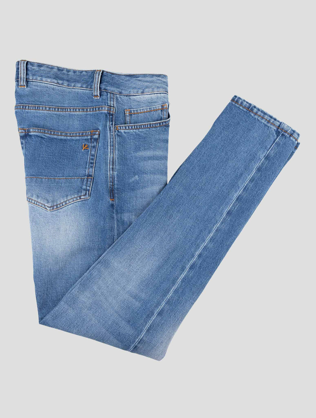 Isaia Blue Cotton Ea Jeans 1