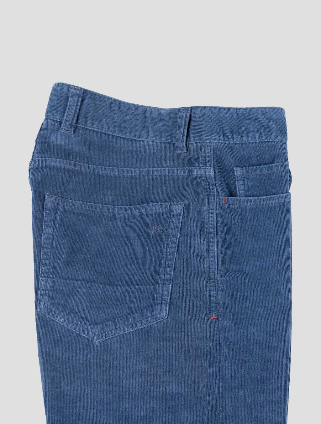 Isaia Blue Cotton Ea Pants 3
