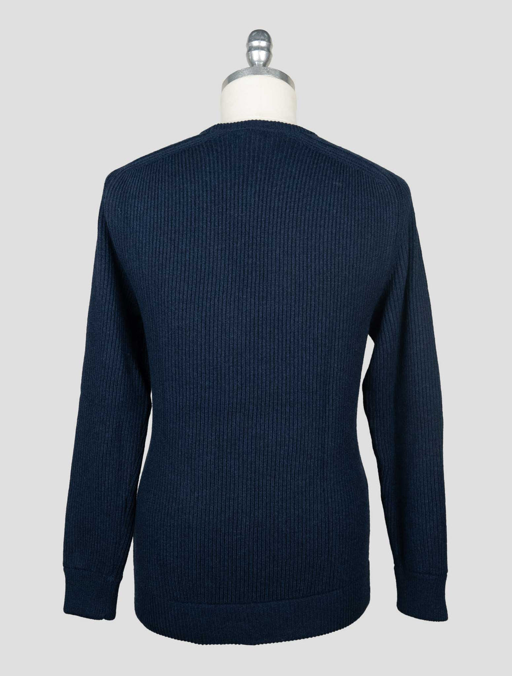 Isaia Dark Blue Cashmere Sweater Crewneck 3