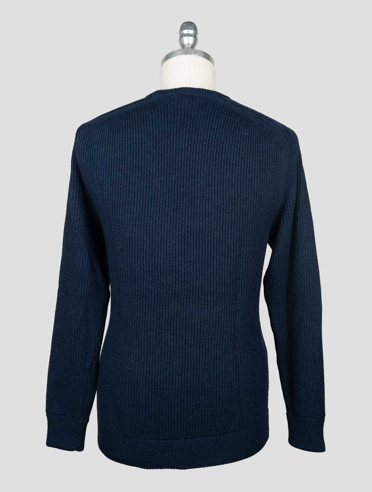 Isaia Dark Blue Cashmere Sweater Crewneck 3