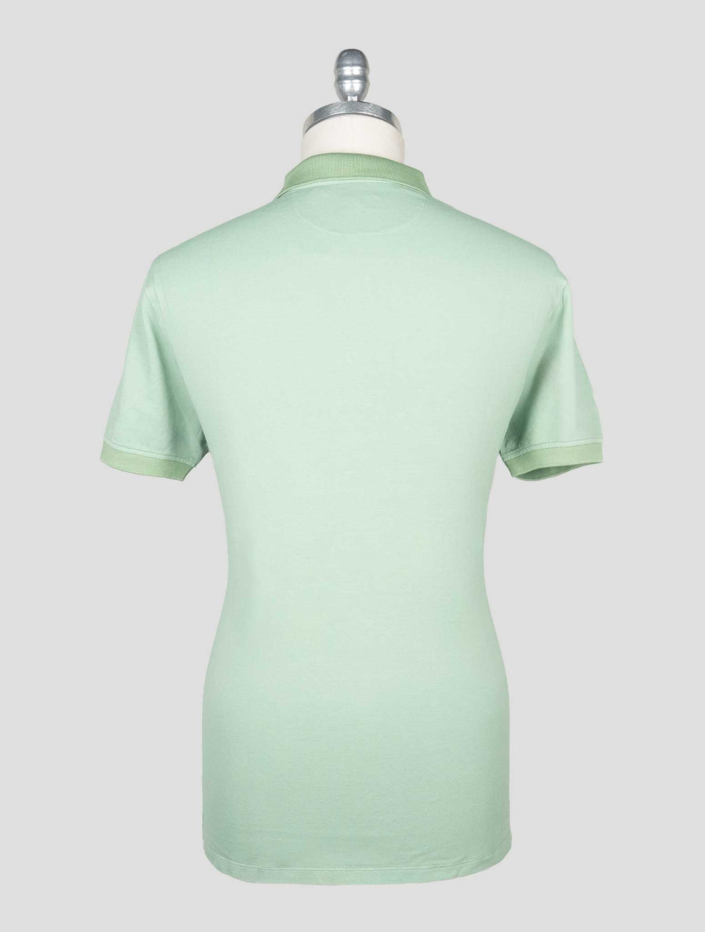 Isaia Green Cotton Polo 3