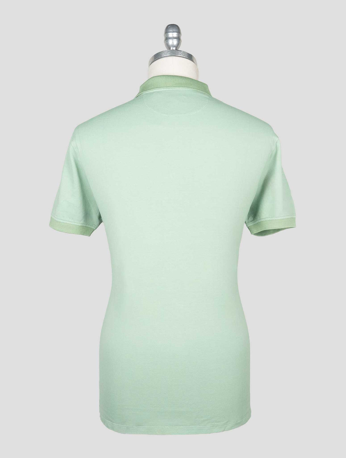 Isaia Green Cotton Polo 3