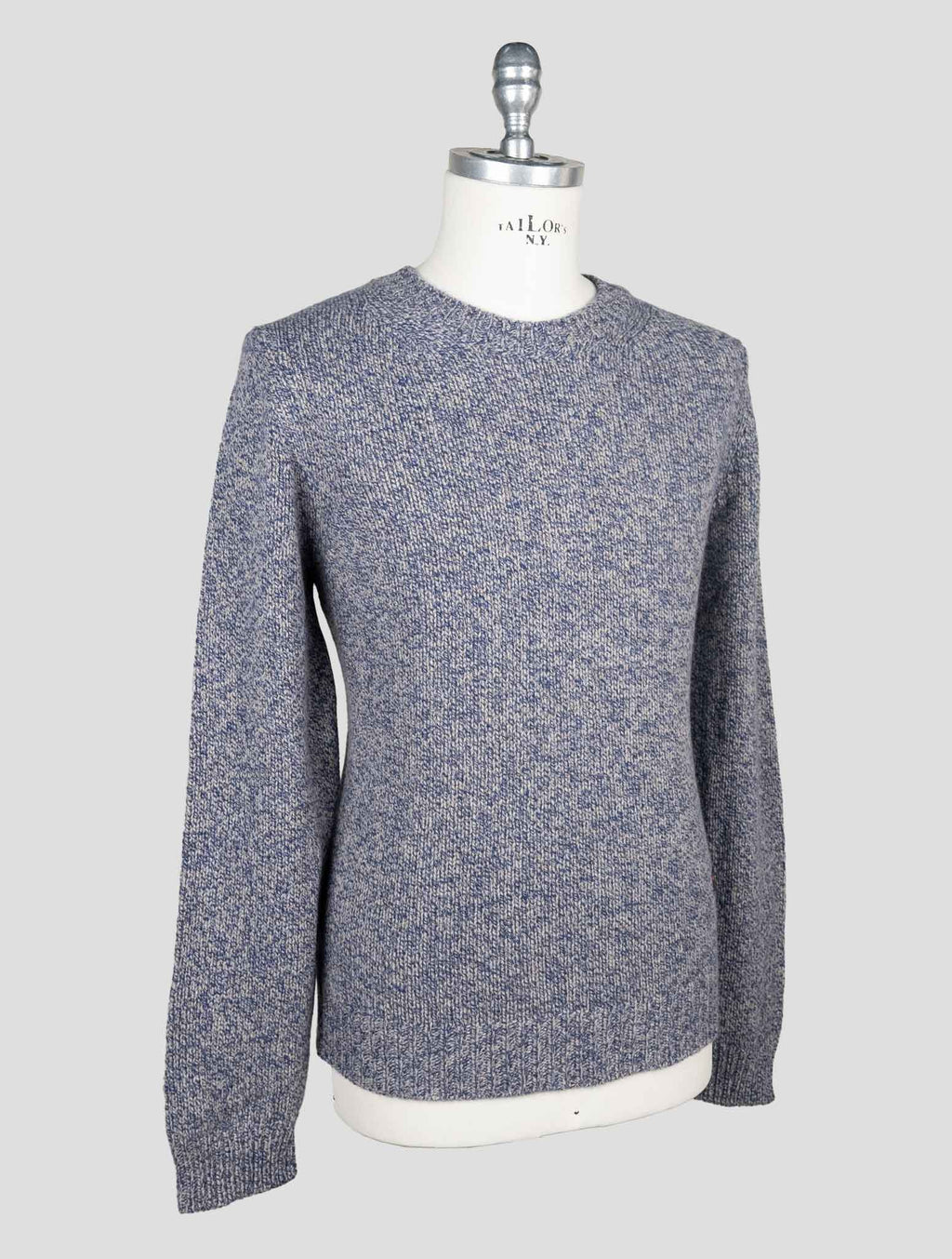 Isaia Blue Gray Cashmere Sweater Crewneck 2