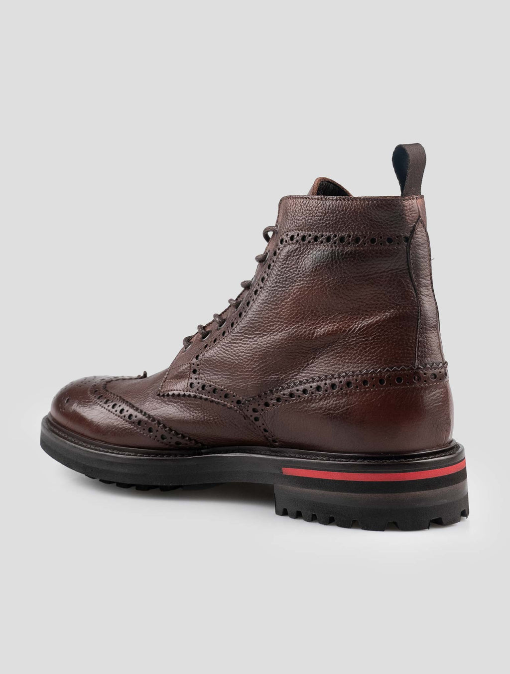 Isaia Brown Leather Boots 3