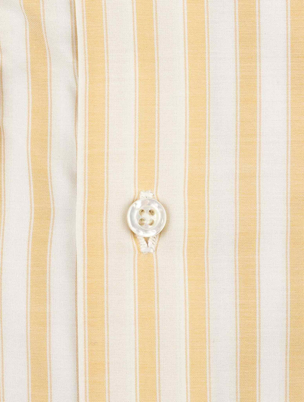 Isaia Yellow White Cotton Shirt 3