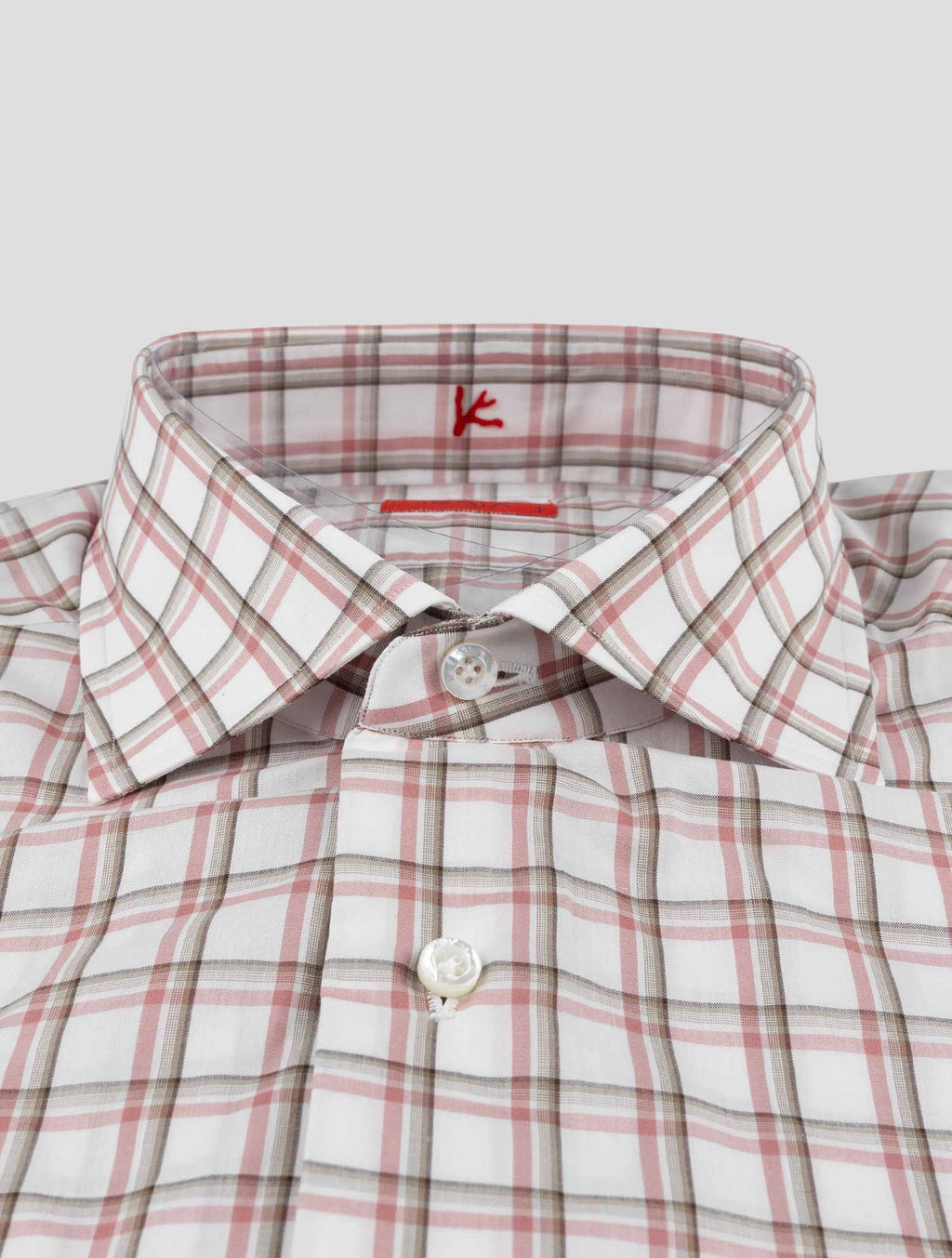 Isaia Multicolor Cotton Shirt 2