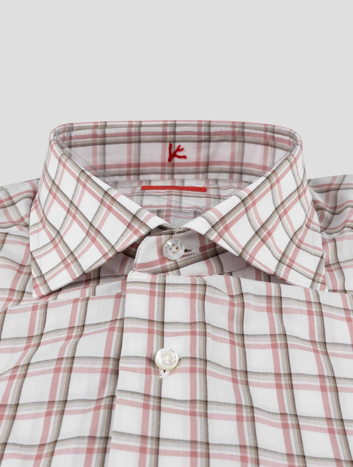 Isaia Multicolor Cotton Shirt 2